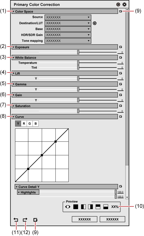 Adjusting Color/Brightness (Color Correction)
